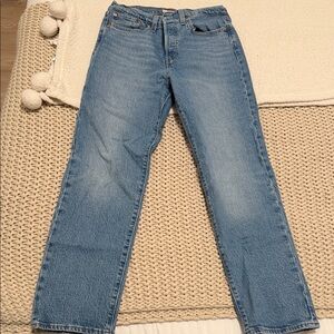 Levi's Light Blue Straight Leg Women's Jeans